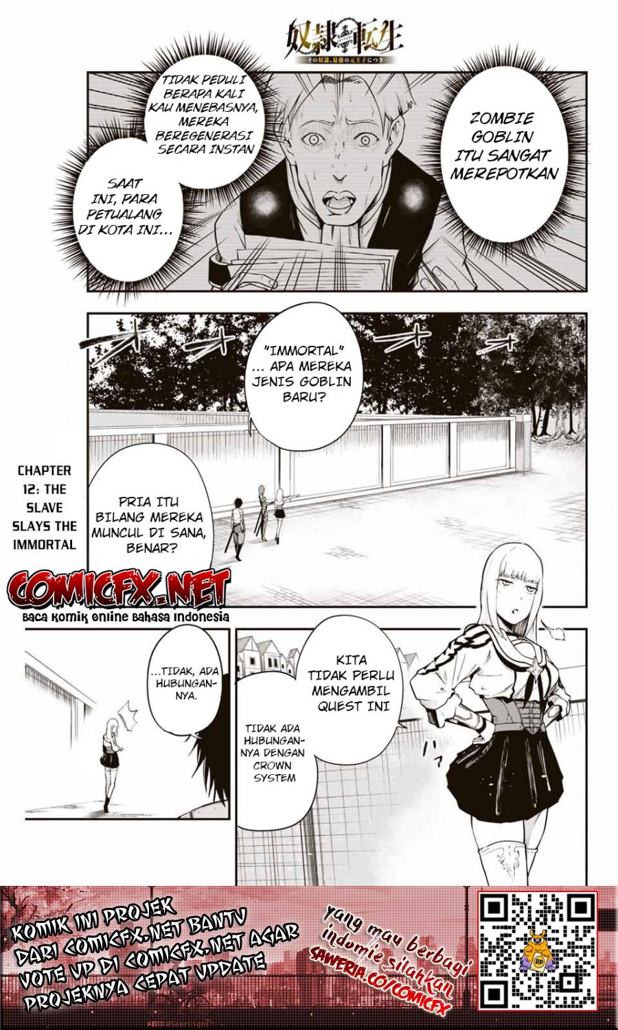 dorei-tensei-sono-dorei-saikyou-no-moto-ouji-ni-tsuki - Chapter: 12