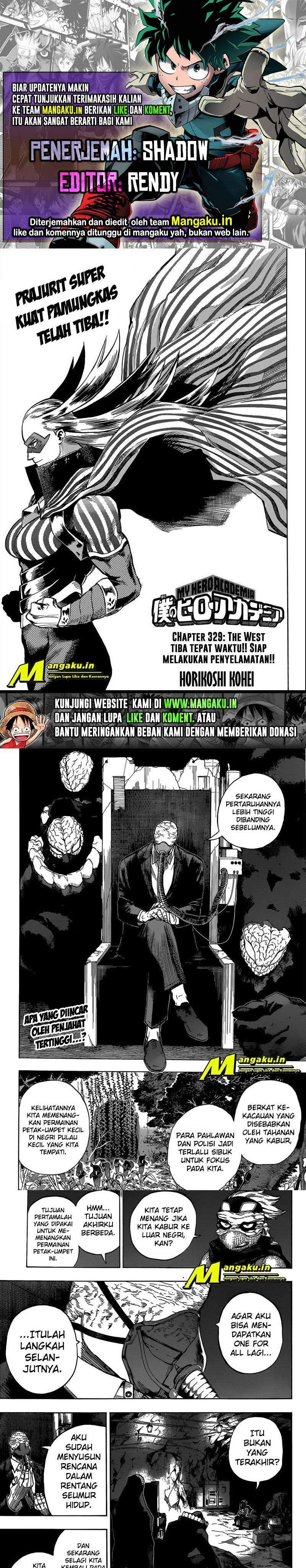 boku-no-hero-academia - Chapter: 329