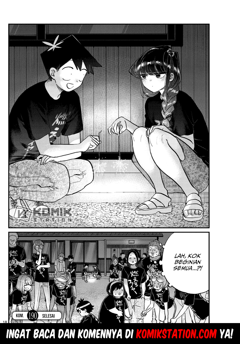 komi-san-wa-komyushou-desu - Chapter: 190