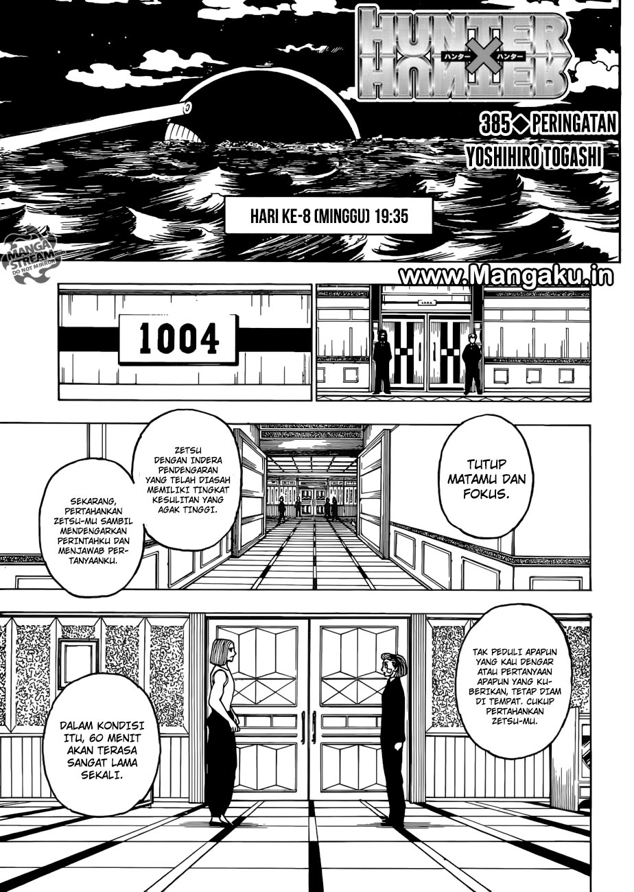 hunter-x-hunter - Chapter: 385