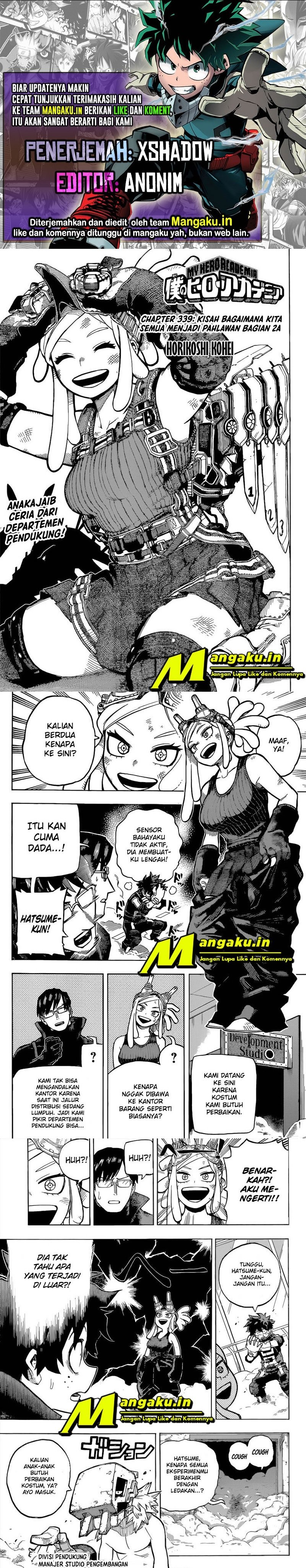 boku-no-hero-academia - Chapter: 339