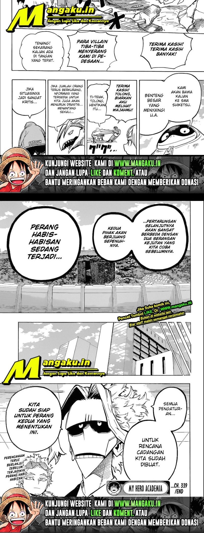 boku-no-hero-academia - Chapter: 339