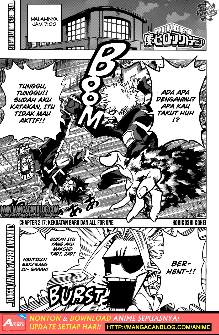 boku-no-hero-academia - Chapter: 217