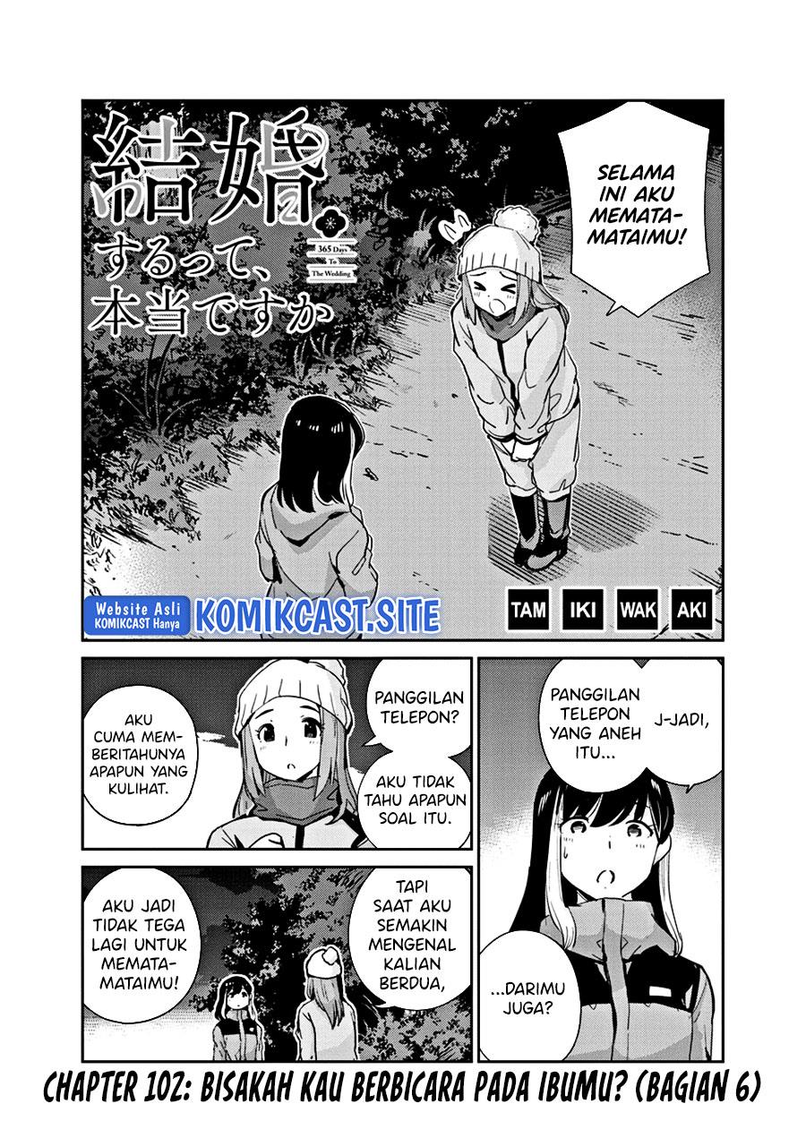 kekkon-surutte-hontou-desu-ka - Chapter: 102