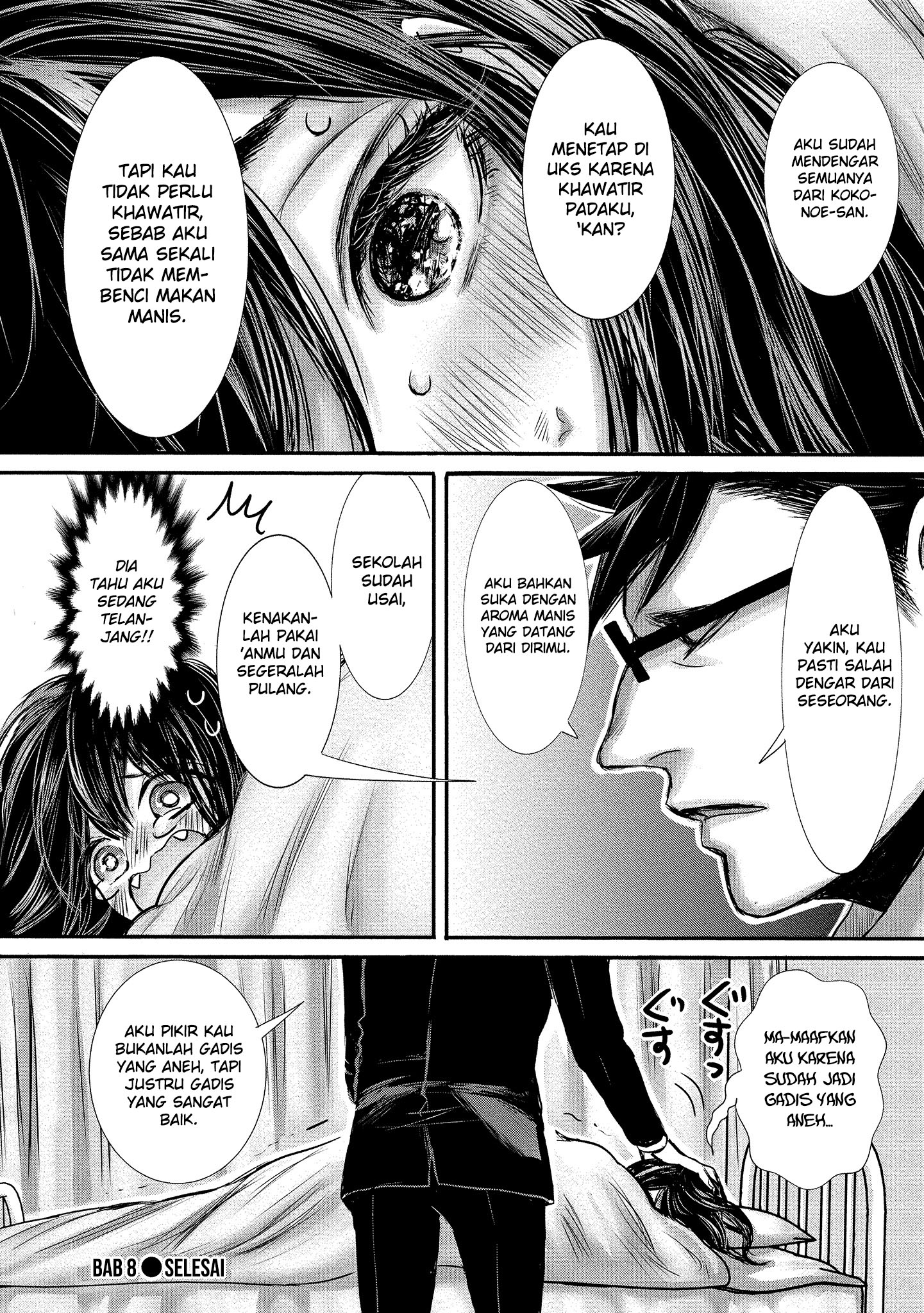 joshikousei-to-seishokusha-san - Chapter: 8