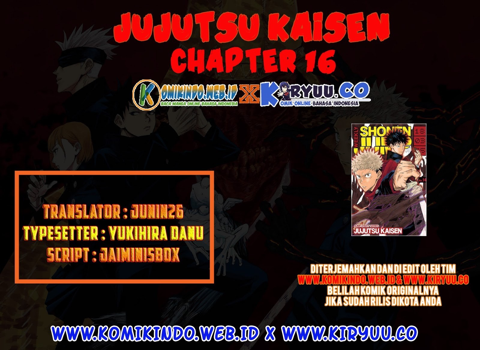 jujutsu-kaisen - Chapter: 16