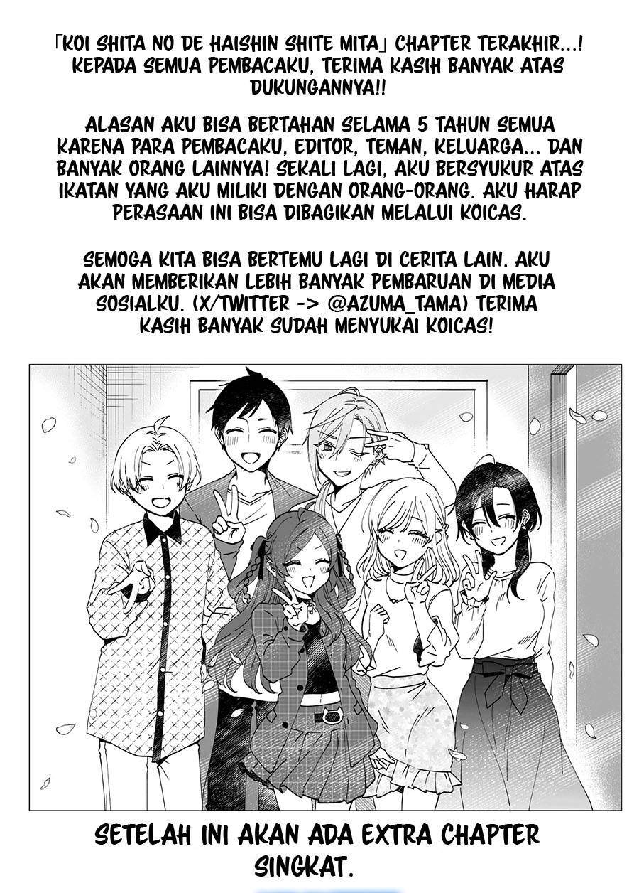 koi-shita-no-de-haishin-shite-mita - Chapter: 95 End