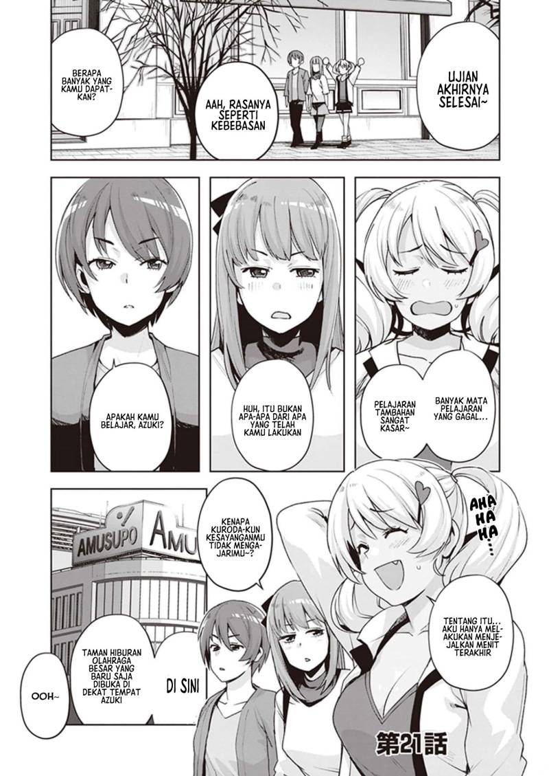 kuro-gyaru-san-ga-kuru - Chapter: 21