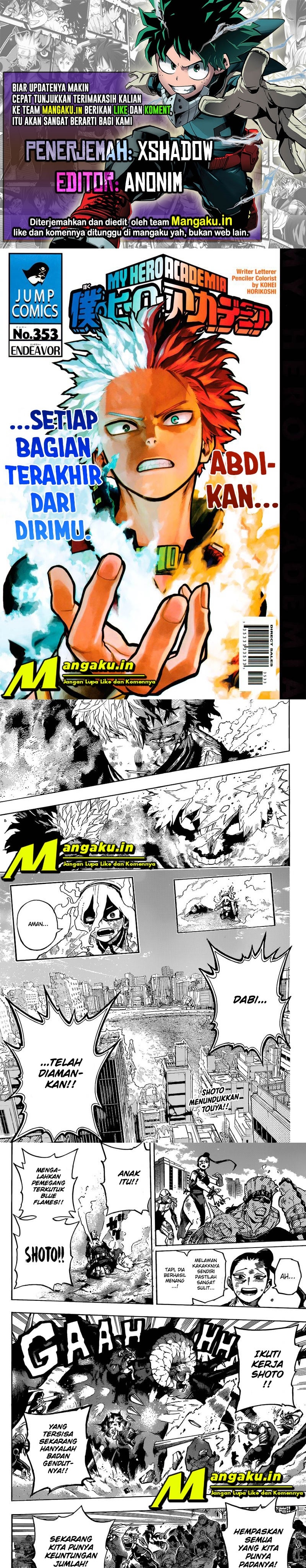 boku-no-hero-academia - Chapter: 353