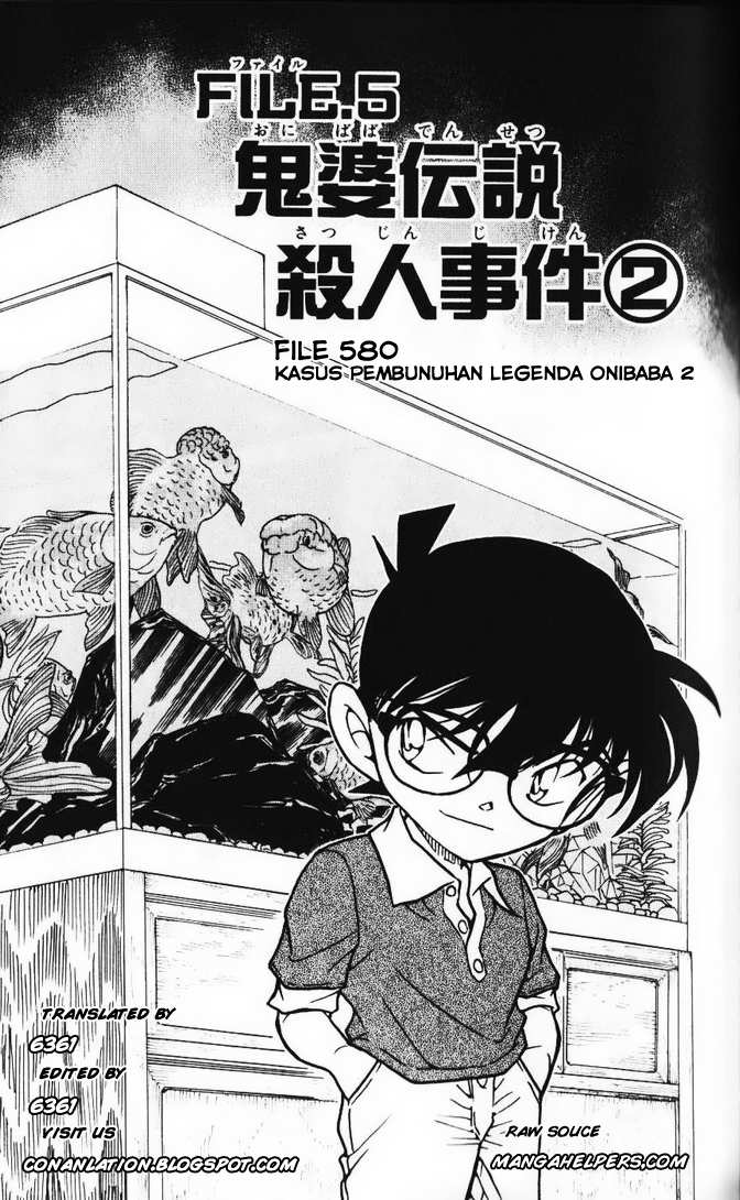 detective-conan - Chapter: 580