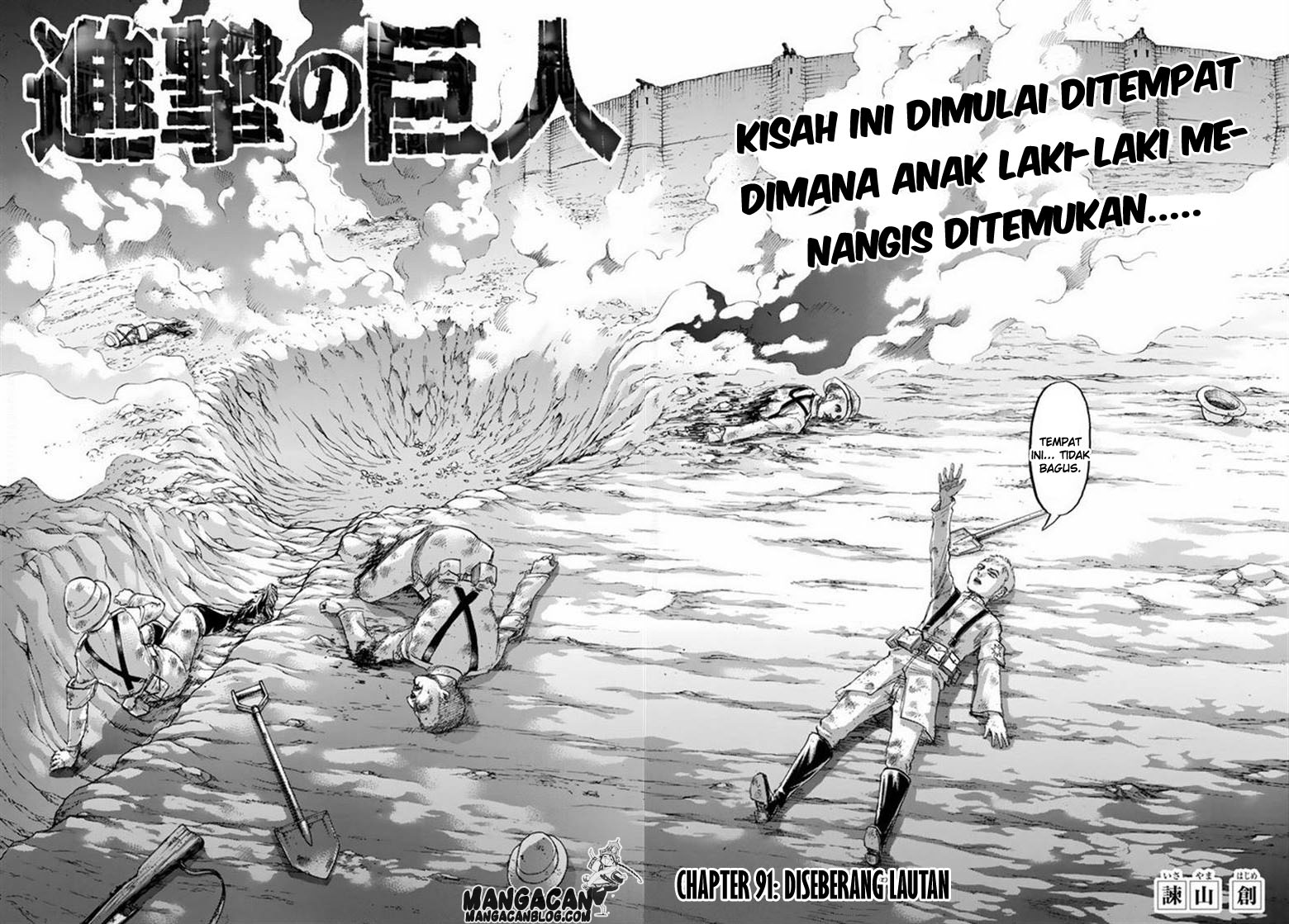 shingeki-no-kyojin - Chapter: 91