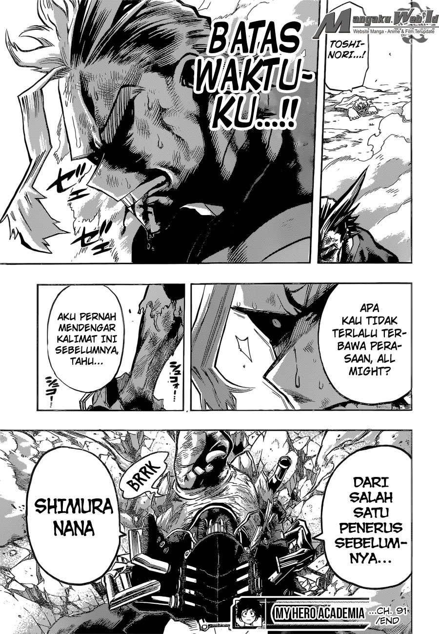 boku-no-hero-academia - Chapter: 91