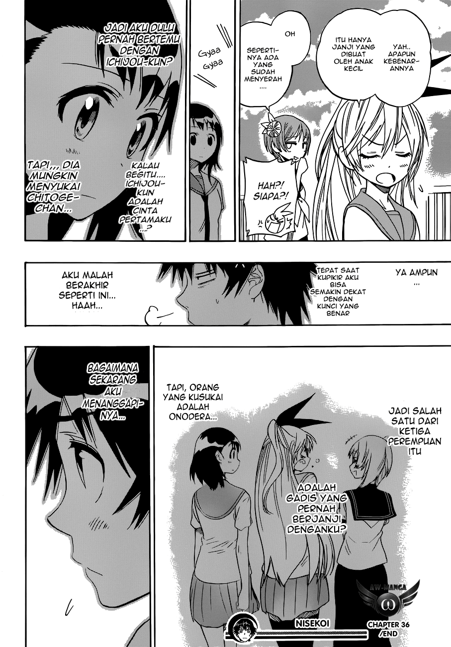 nisekoi - Chapter: 36