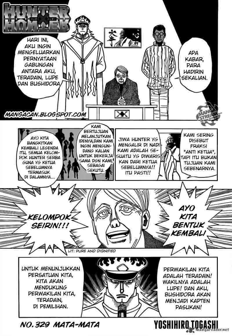 hunter-x-hunter - Chapter: 329