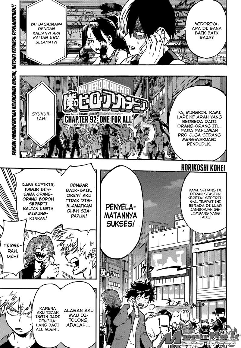 boku-no-hero-academia - Chapter: 92