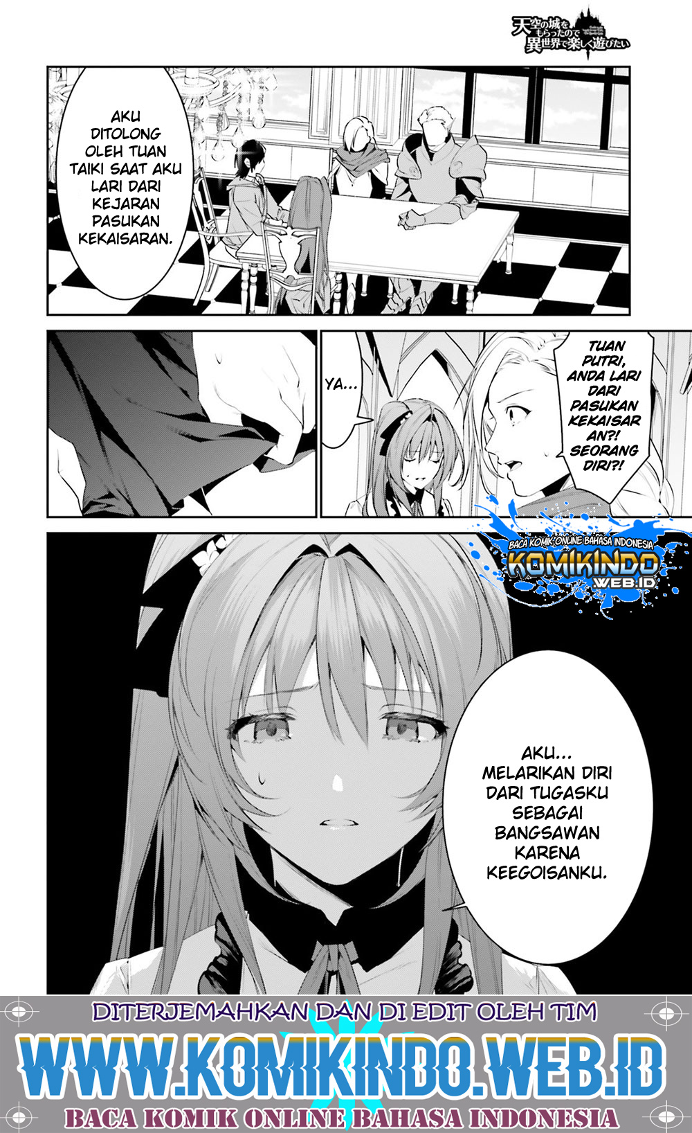 tenkuu-no-shiro-o-moratta-no-de-isekai-de-tanoshiku-asobitai - Chapter: 10.2