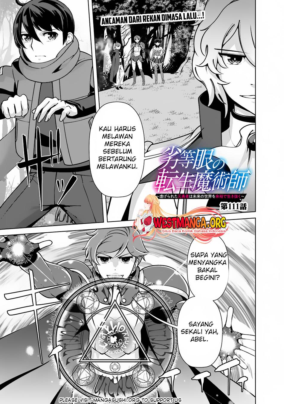 rettou-me-no-tensei-majutsushi-shiitage-rareta-moto-yuusha-wa-mirai-no-sekai-o-yoyuu-de-ikinuku - Chapter: 111