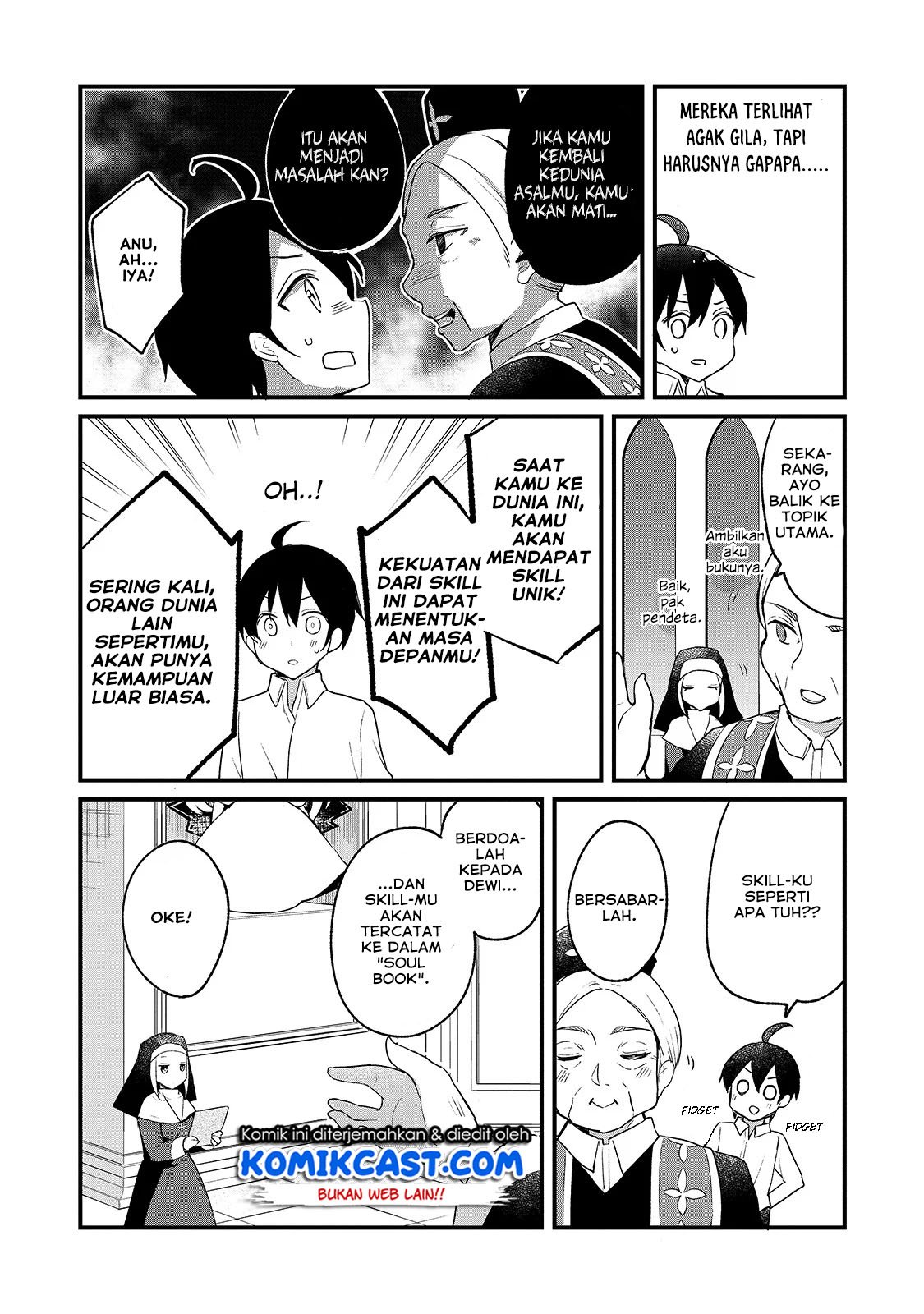 shinja-zero-no-megami-sama-to-hajimeru-isekai-kouryaku - Chapter: 1