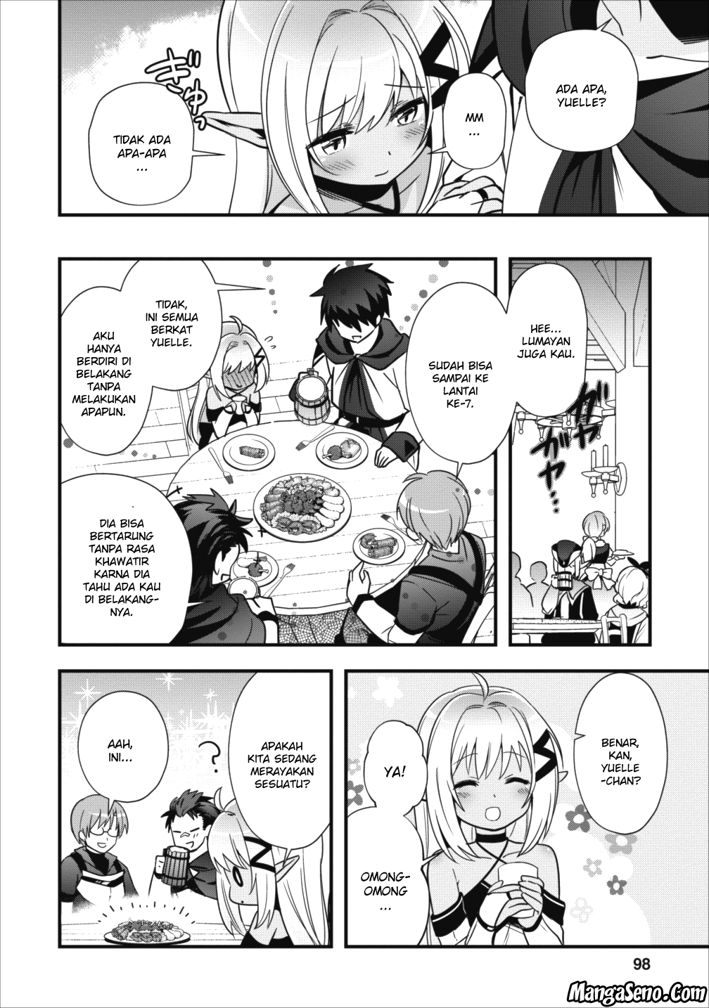 isekai-no-meikyuu-toshi-de-chiyu-mahou-tsukai-yattemasu - Chapter: 4