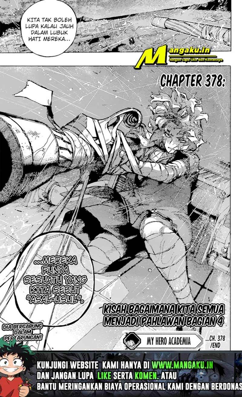 boku-no-hero-academia - Chapter: 378