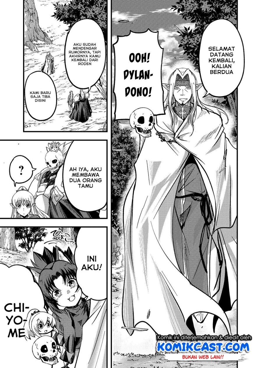 gaikotsu-kishi-sama-tadaima-isekai-e-o-dekake-chuu - Chapter: 34