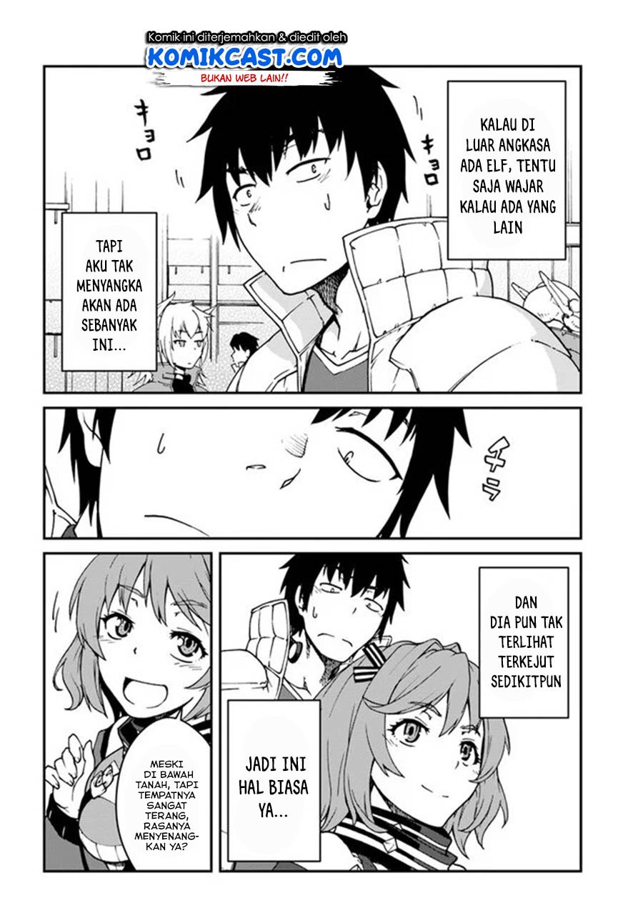 mezametara-saikyou-soubi-to-uchuusen-mochi-datta-no-de-ikkodate-mezashite-youhei-toshite-jiyuu-ni-ikitai - Chapter: 12.1