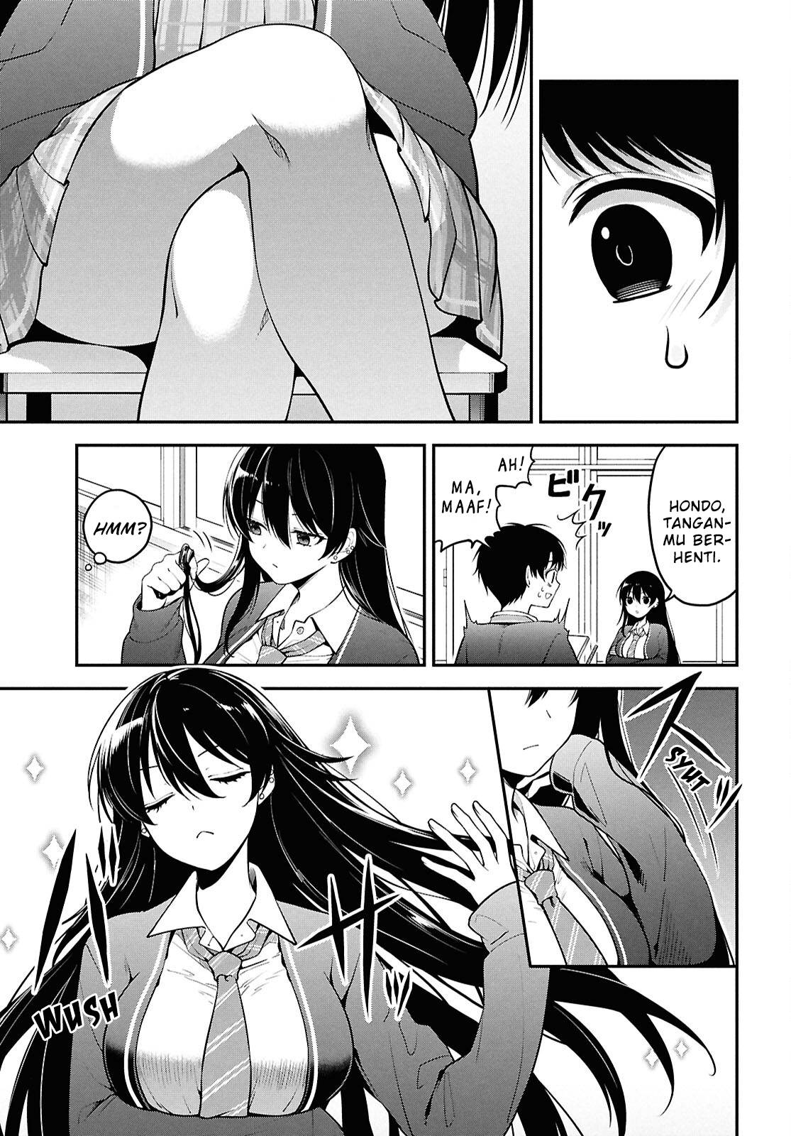 tonari-no-seki-no-yankee-shimizu-san-ga-kami-o-kuroku-sometekita - Chapter: 1