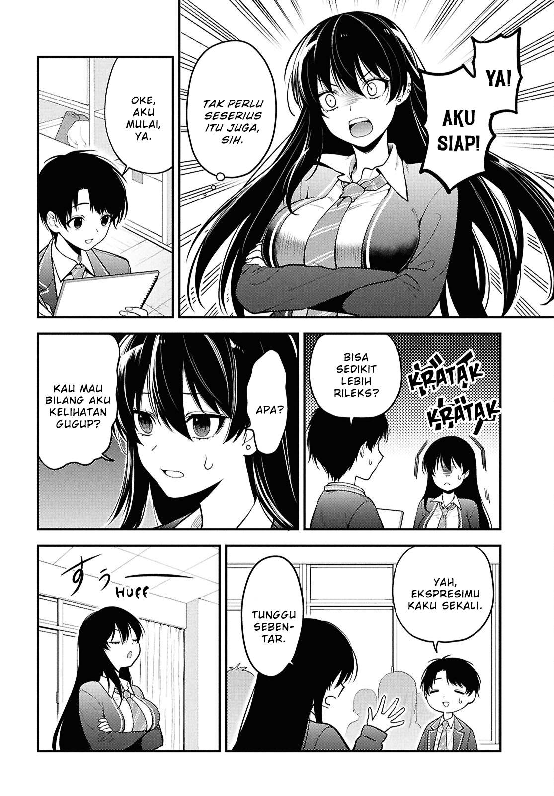 tonari-no-seki-no-yankee-shimizu-san-ga-kami-o-kuroku-sometekita - Chapter: 1