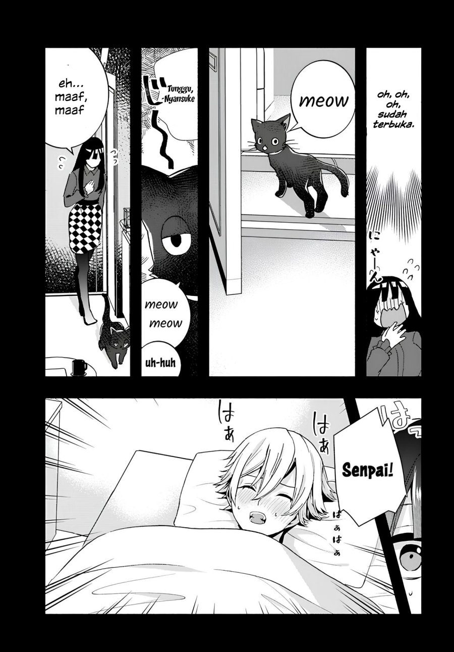 chiteki-de-cool-na-kouhai-bijo-ore-no-kai-neko-ni-naru - Chapter: 10