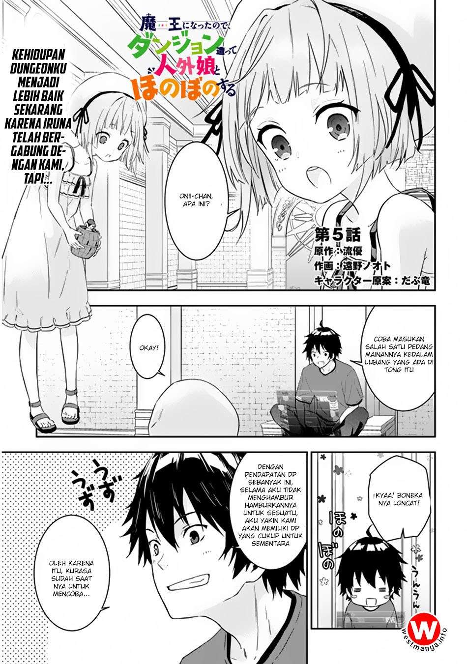 maou-ni-natta-node-dungeon-tsukutte-jingai-musume-to-honobono-suru - Chapter: 05.1