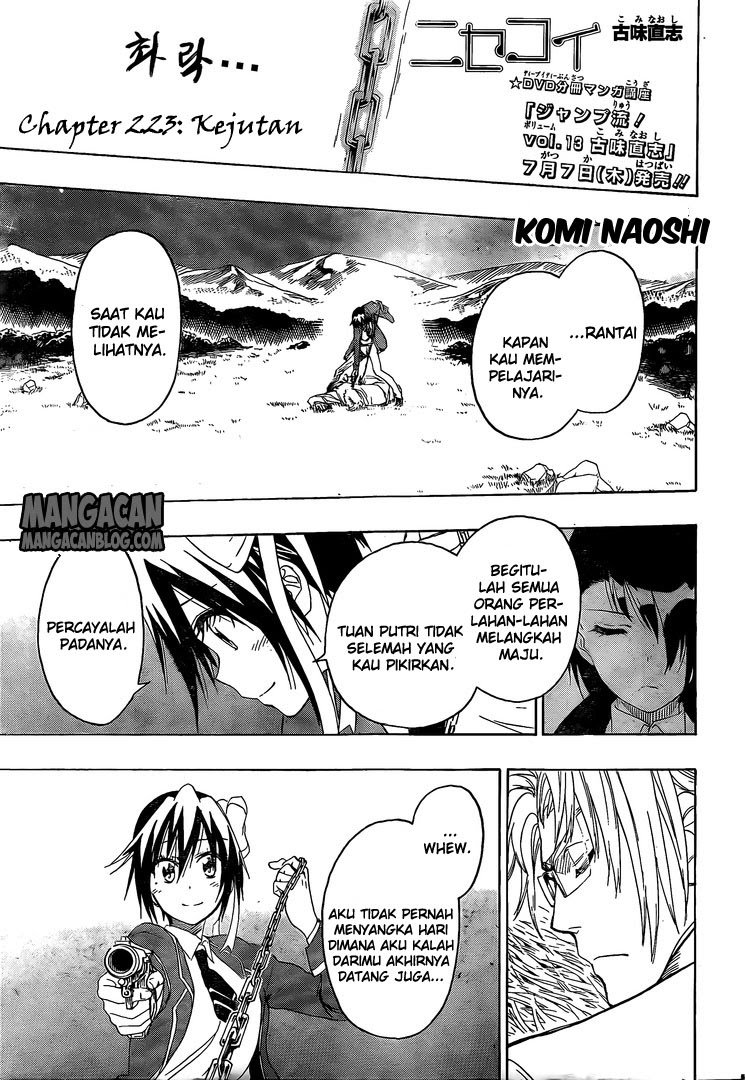 nisekoi - Chapter: 223