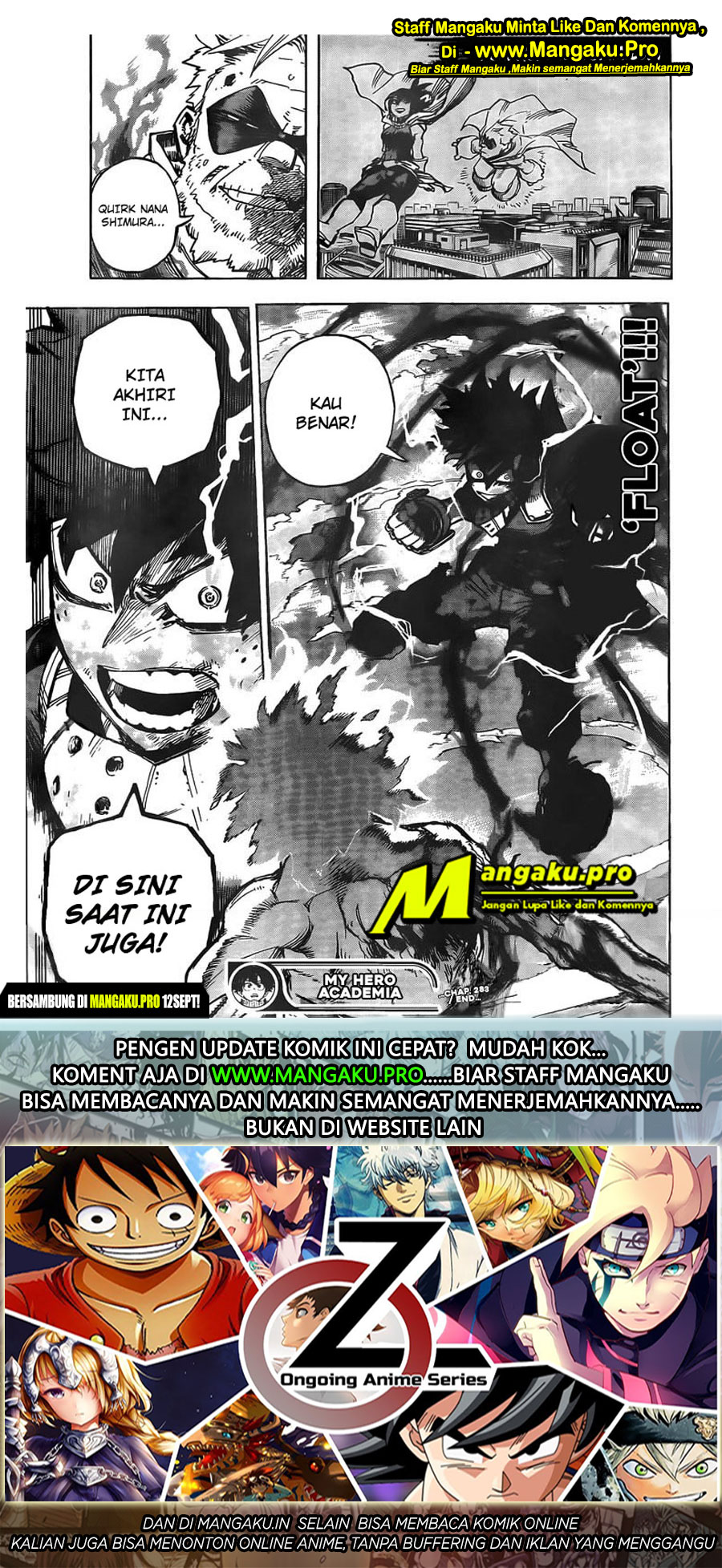 boku-no-hero-academia - Chapter: 283