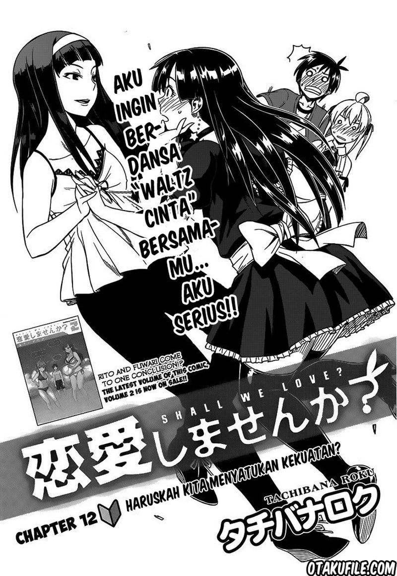 renai-shimasen-ka - Chapter: 12