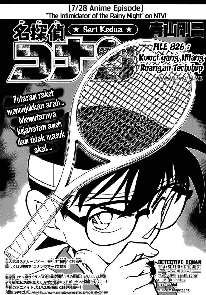 detective-conan - Chapter: 826