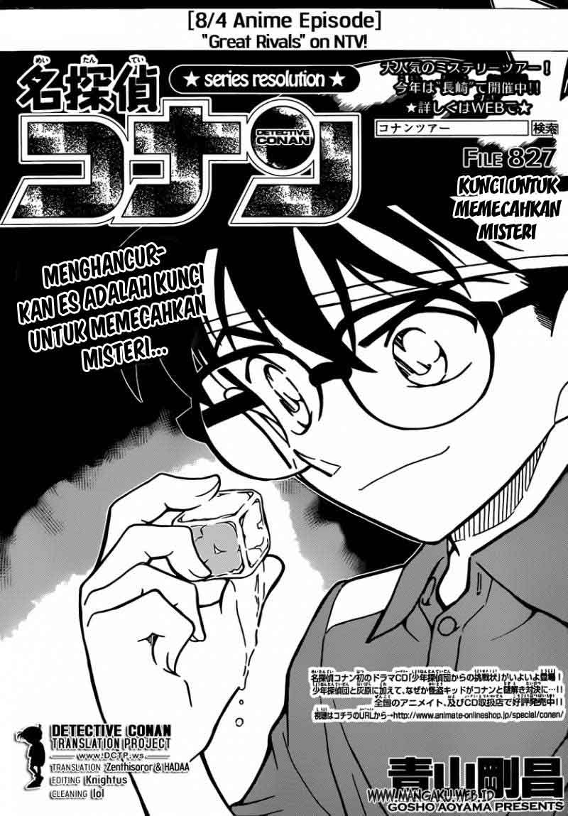 detective-conan - Chapter: 827