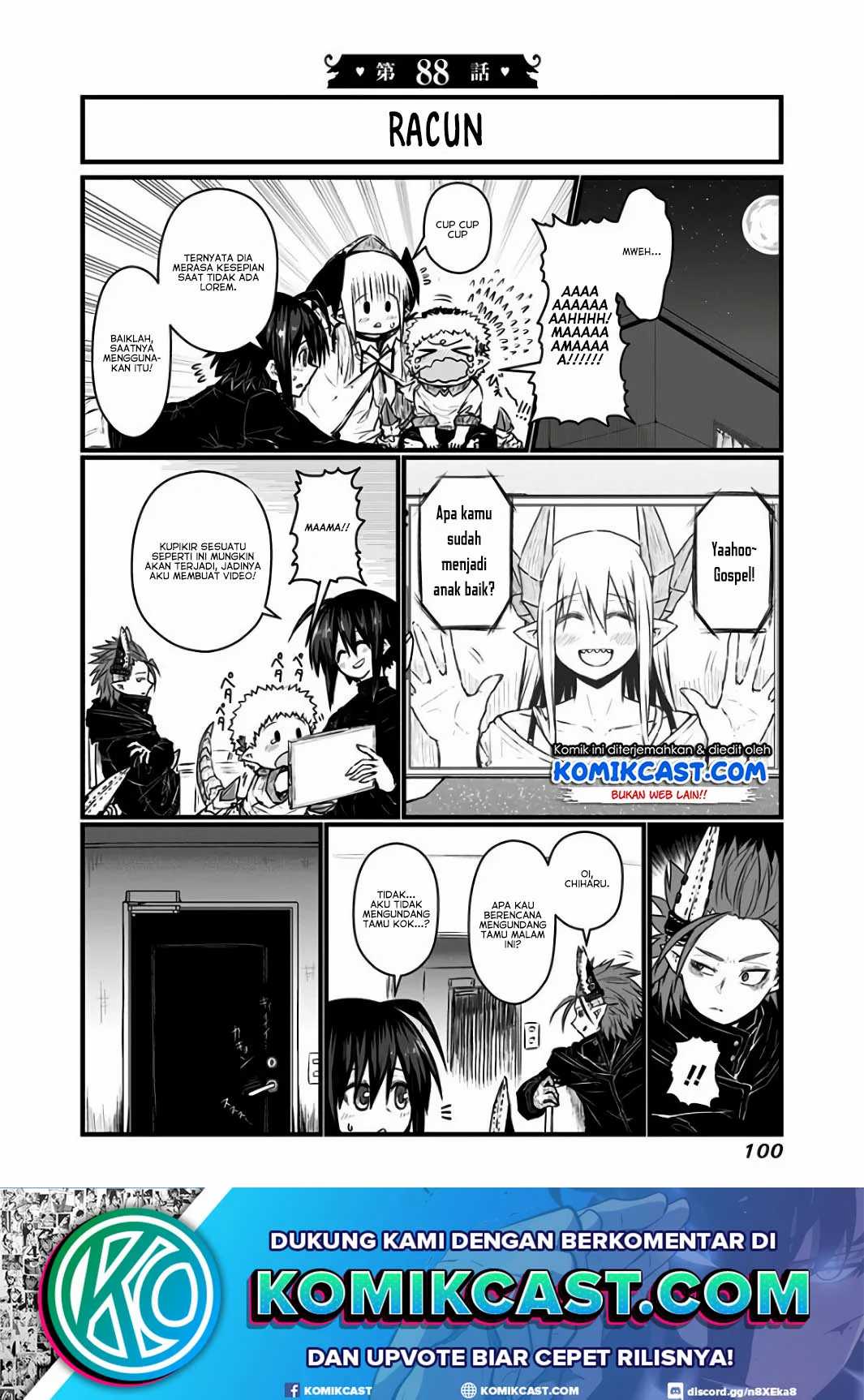 musuko-ga-kawaikute-shikataganai-mazoku-no-hahaoya - Chapter: 88