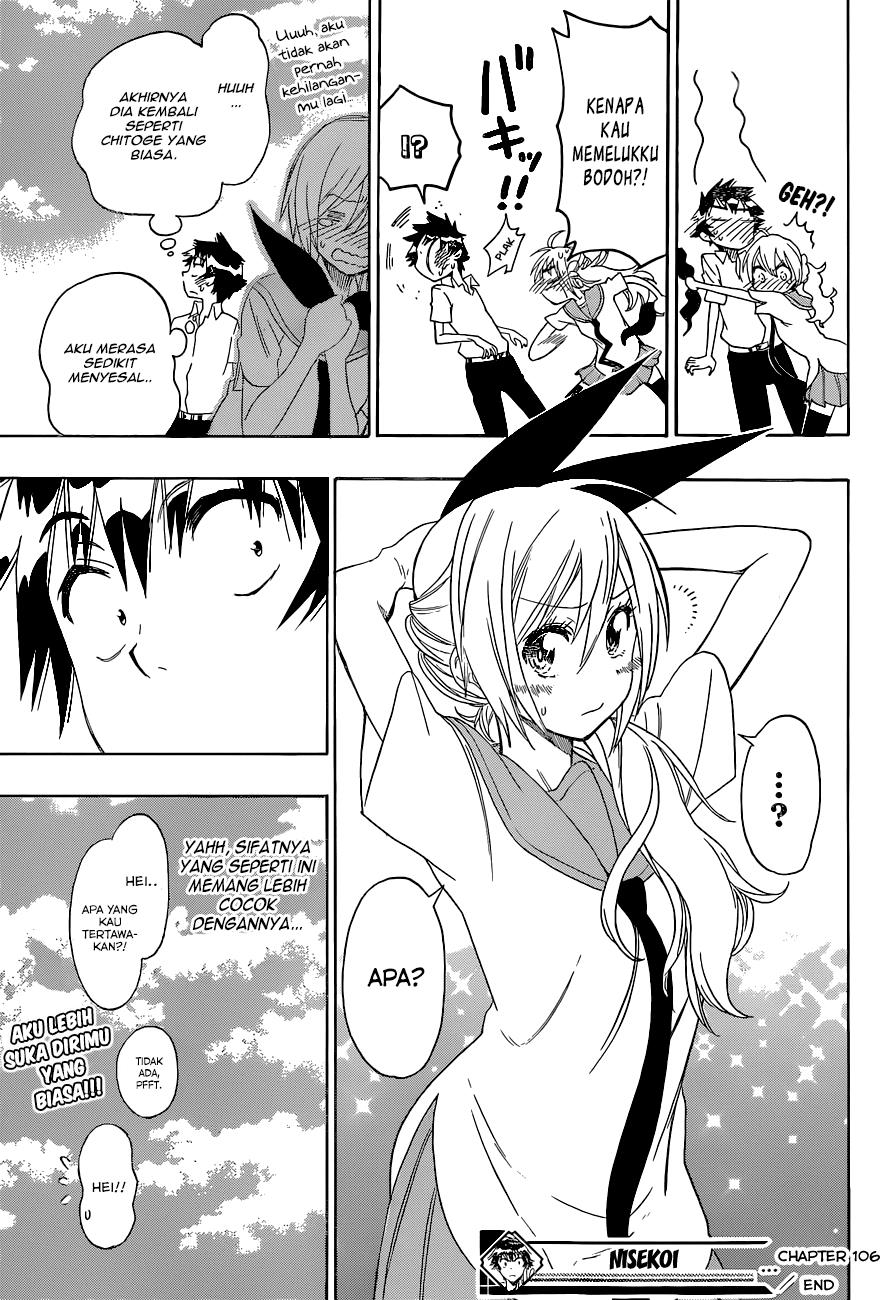 nisekoi - Chapter: 106