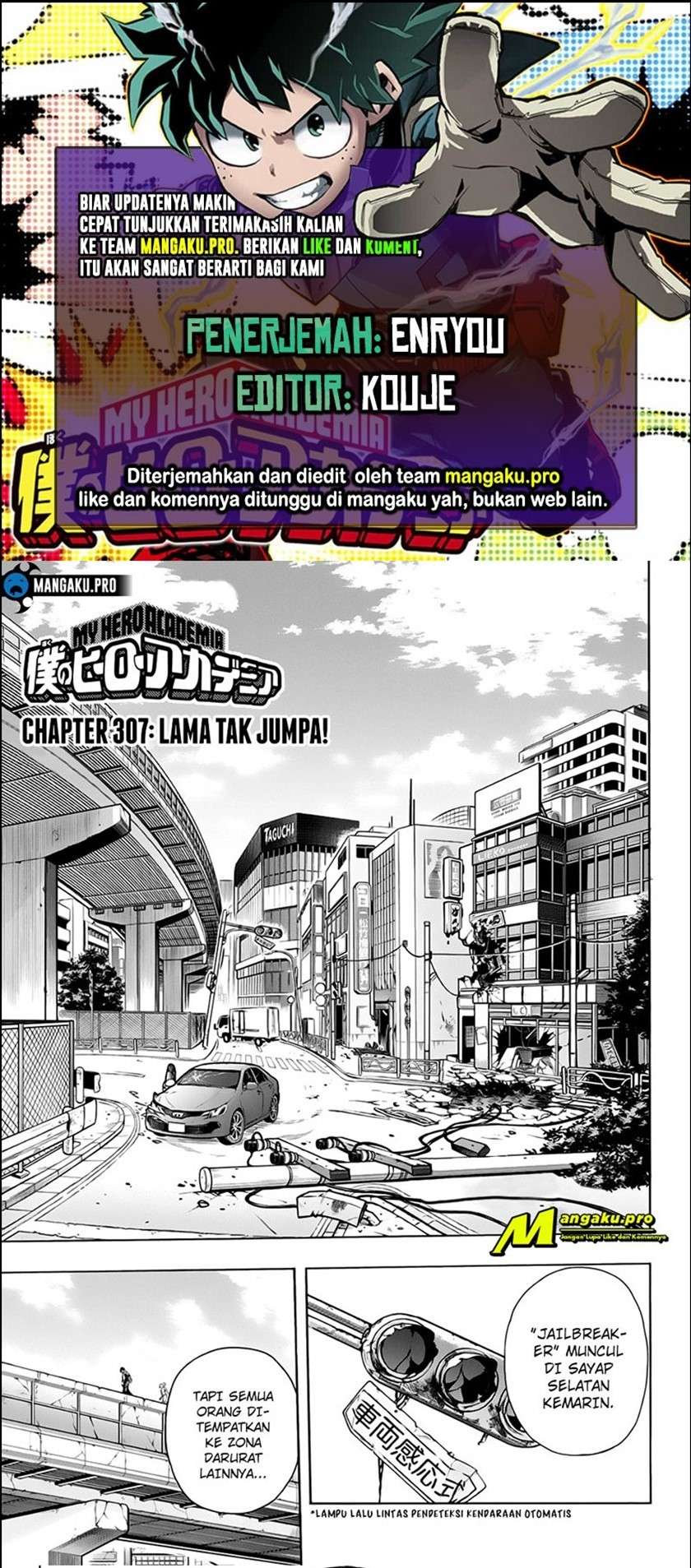 boku-no-hero-academia - Chapter: 307