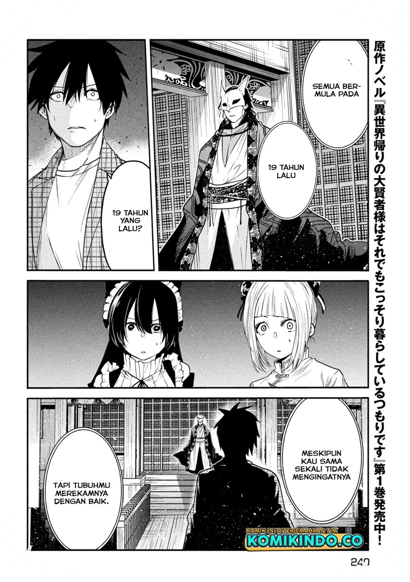 isekai-kaeri-no-daikenja-sama-wa-sore-demo-kossori-kurashite-iru-tsumori-desu - Chapter: 13.2