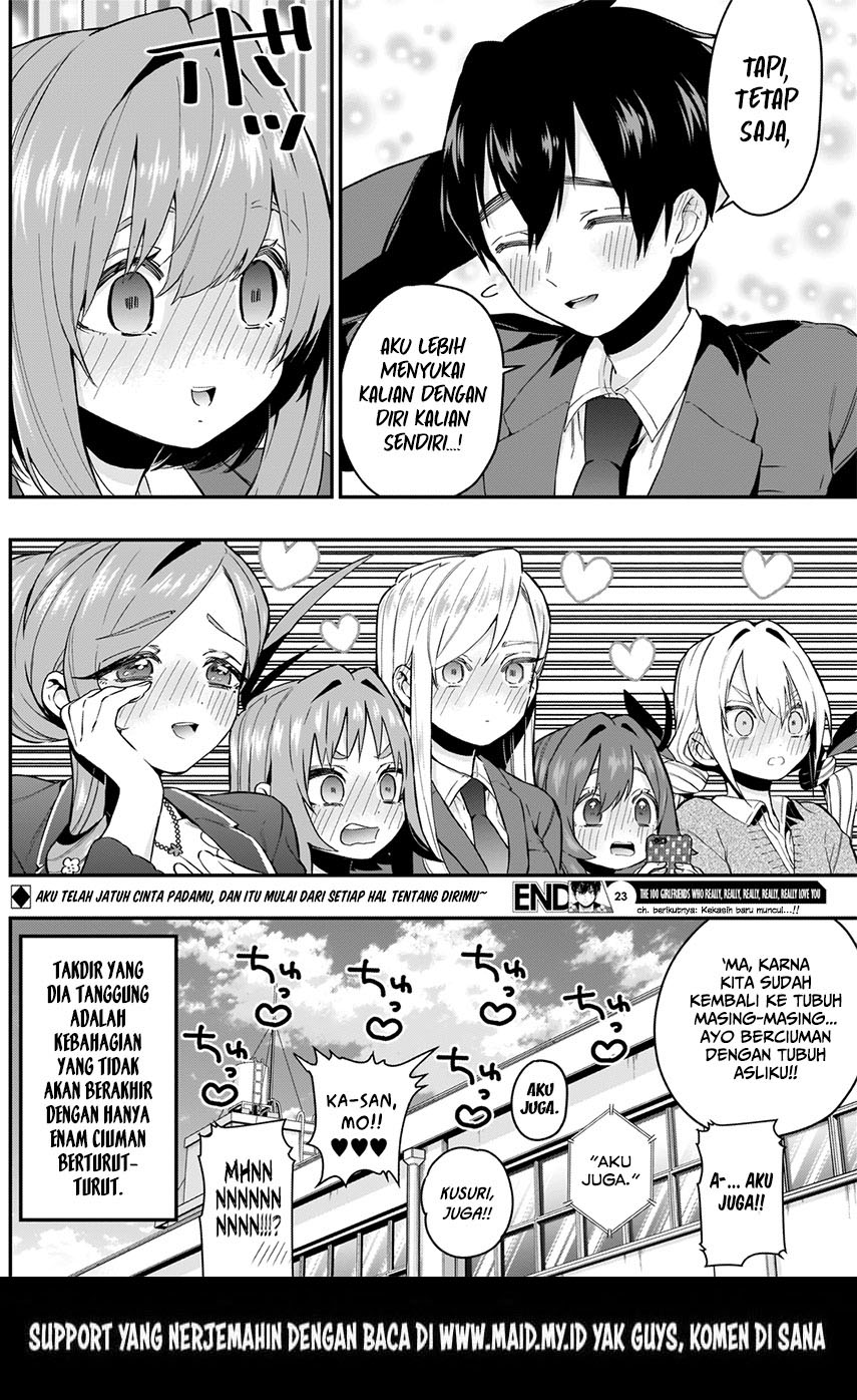 kimi-no-koto-ga-dai-dai-dai-dai-daisuki-na-100-ri-no-kanojo - Chapter: 23