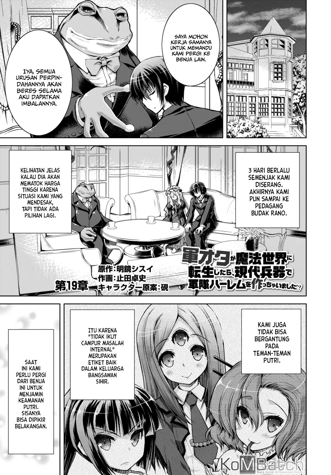 gunota-ga-mahou-sekai-ni-tensei-shitara-gendai-heiki-de-guntai-harem-o-tsukucchaimashita - Chapter: 19