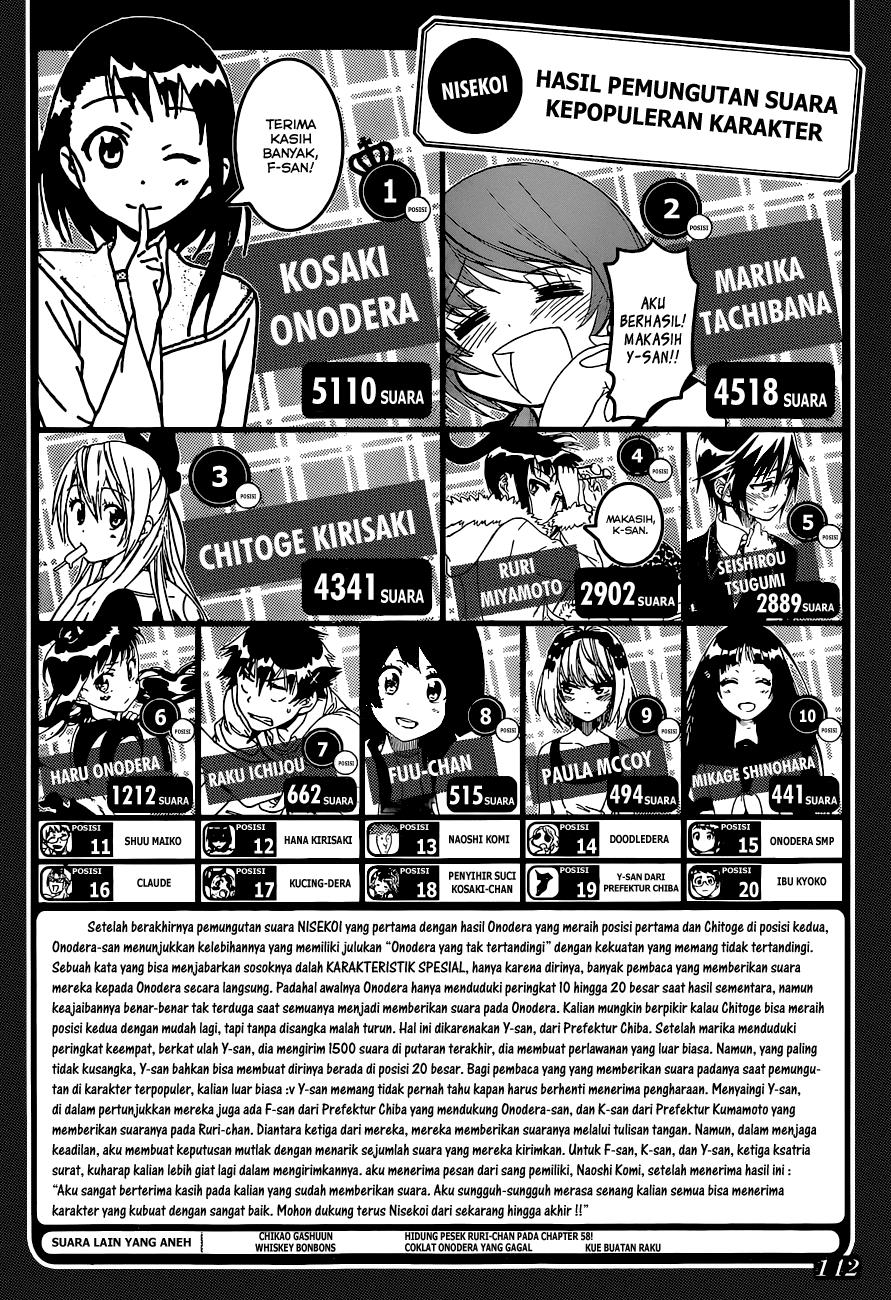 nisekoi - Chapter: 110