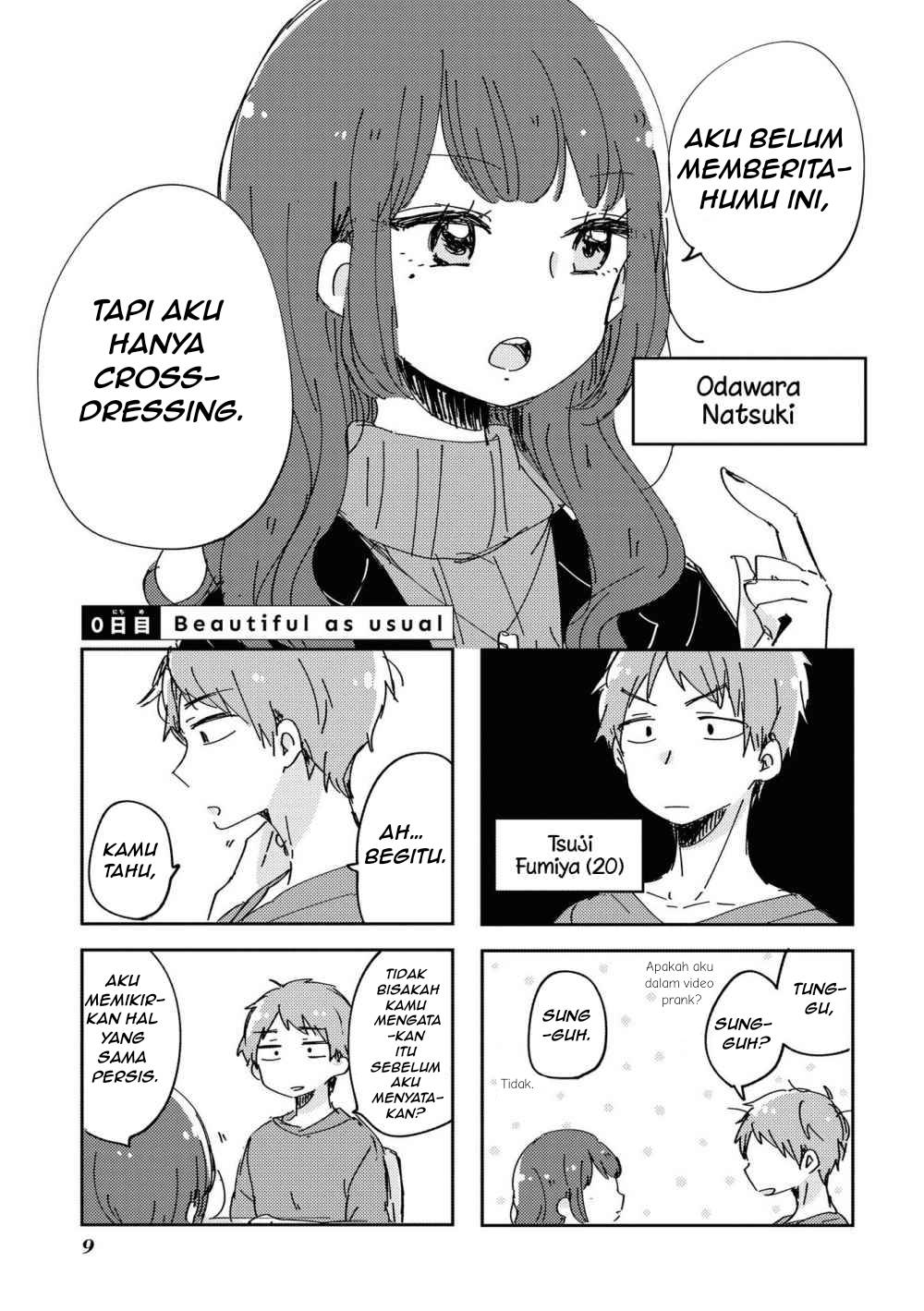 natsuki-kun-wa-kyou-mo-kirei - Chapter: 1