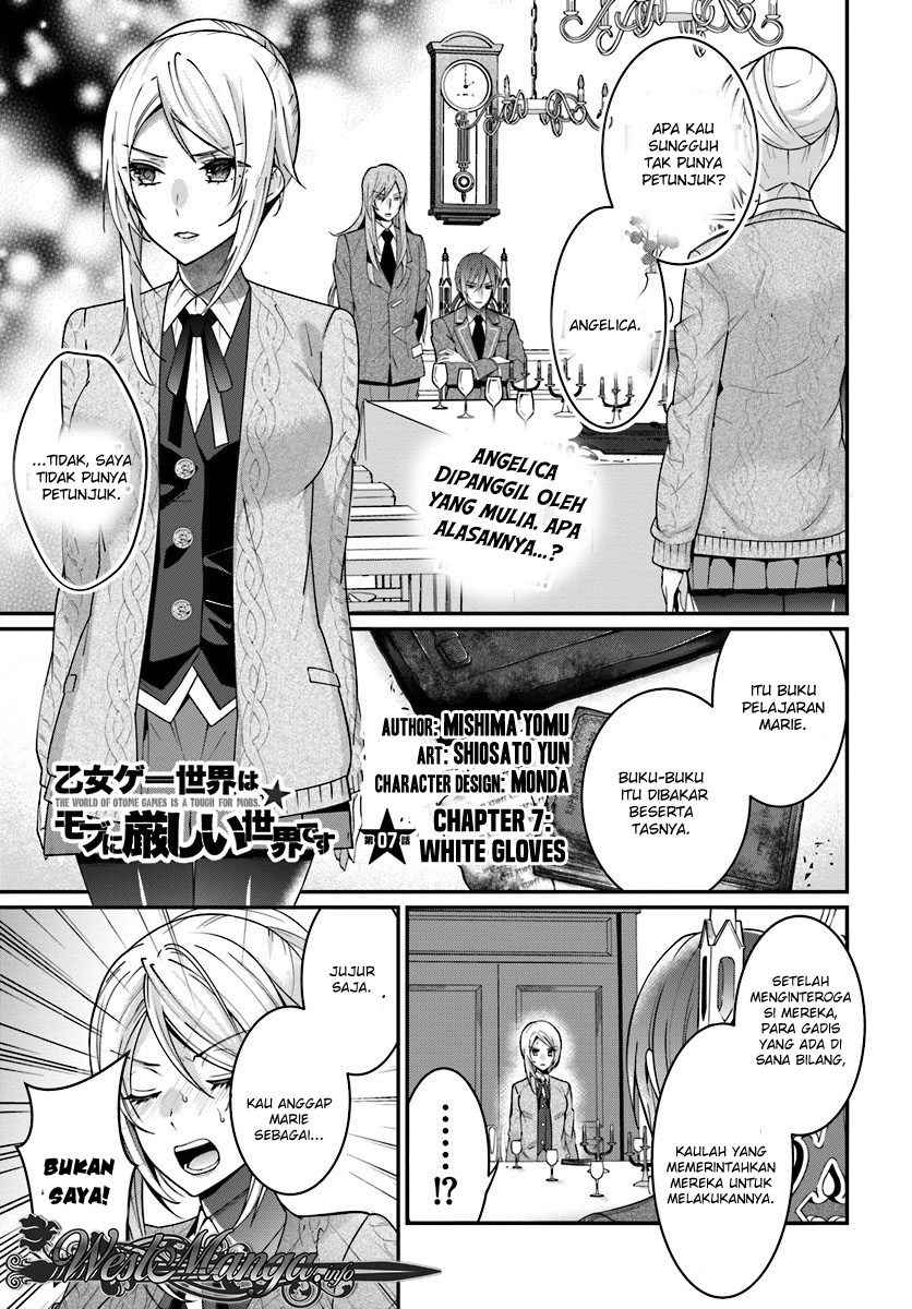 otome-game-sekai-wa-mob-ni-kibishii-sekai-desu - Chapter: 07.1