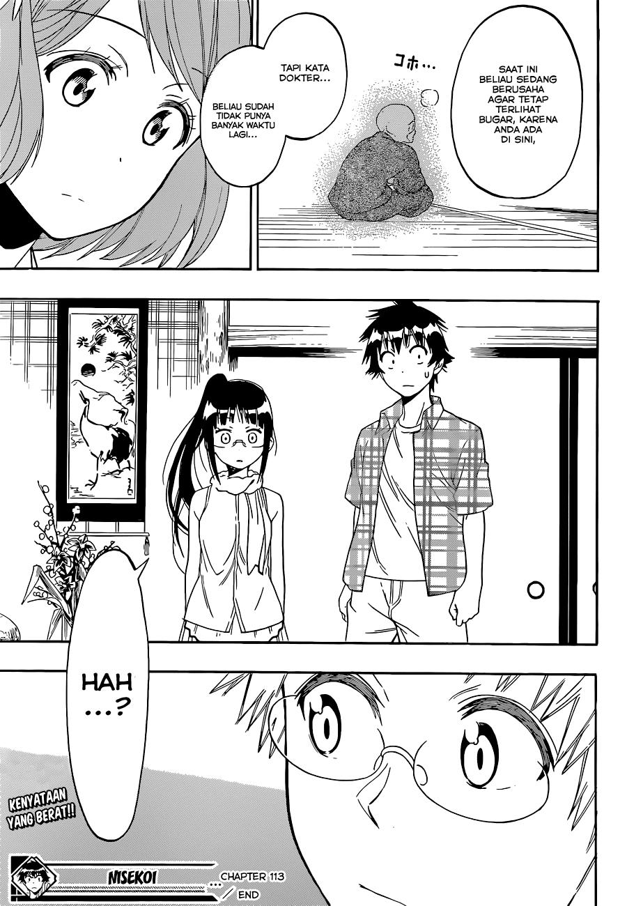 nisekoi - Chapter: 113