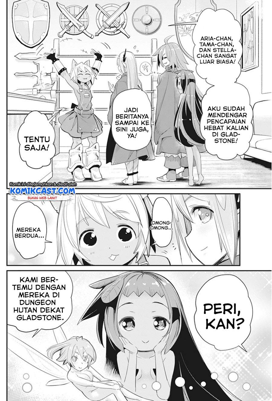 s-rank-monster-no-behemoth-dakedo-neko-to-machigawarete-erufu-musume-no-kishi-pet-toshite-kurashitemasu - Chapter: 37