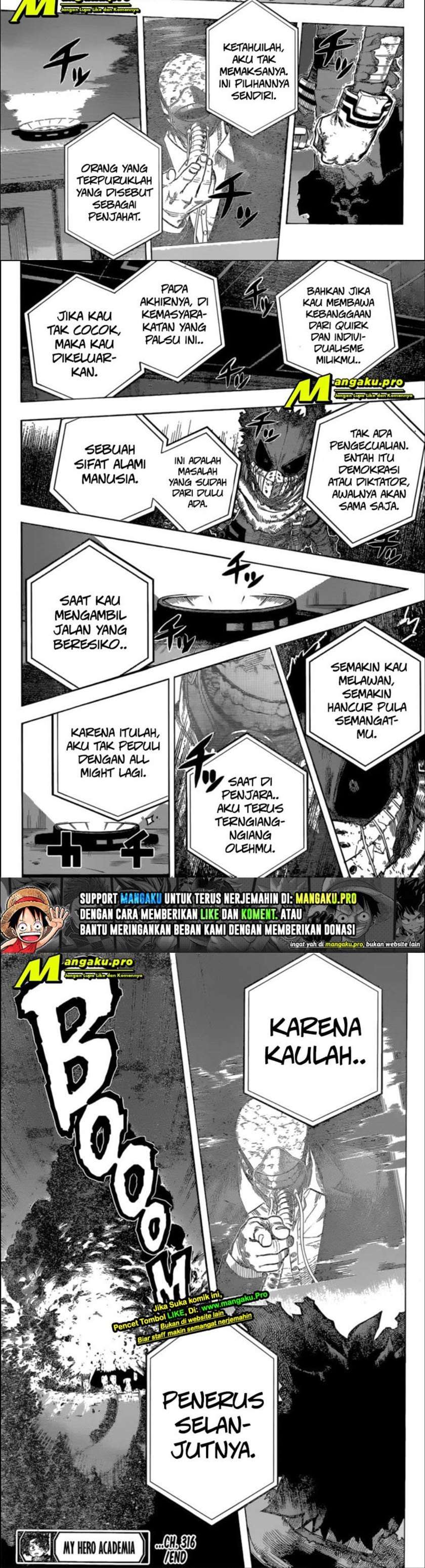 boku-no-hero-academia - Chapter: 316