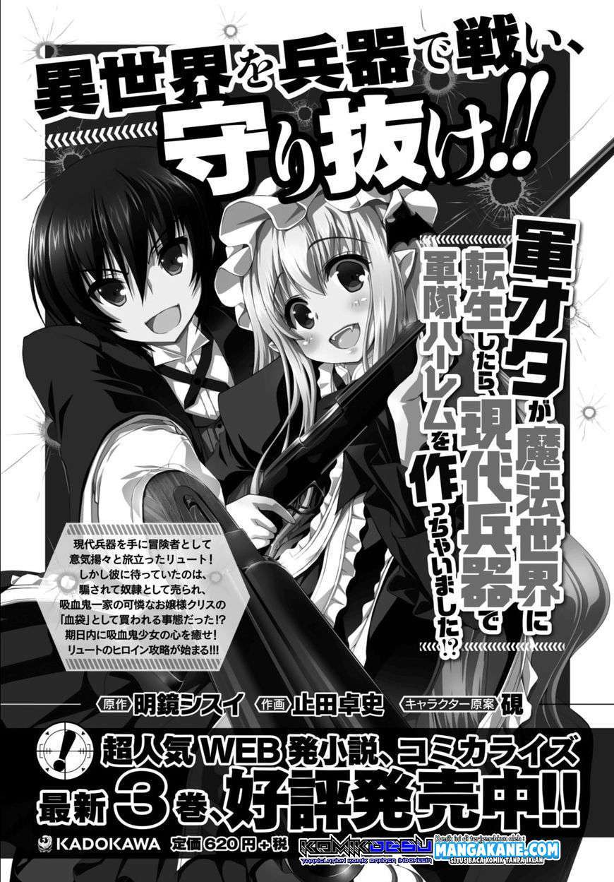 gunota-ga-mahou-sekai-ni-tensei-shitara-gendai-heiki-de-guntai-harem-o-tsukucchaimashita - Chapter: 22