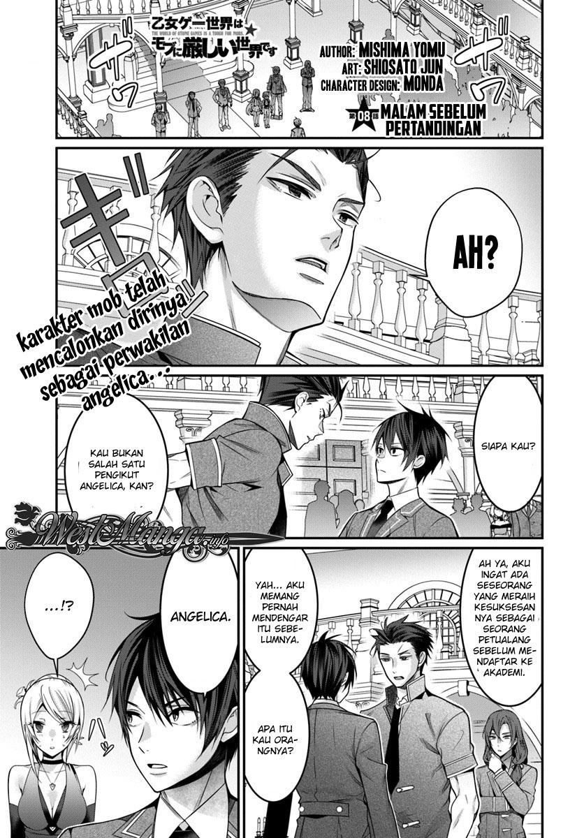 otome-game-sekai-wa-mob-ni-kibishii-sekai-desu - Chapter: 08