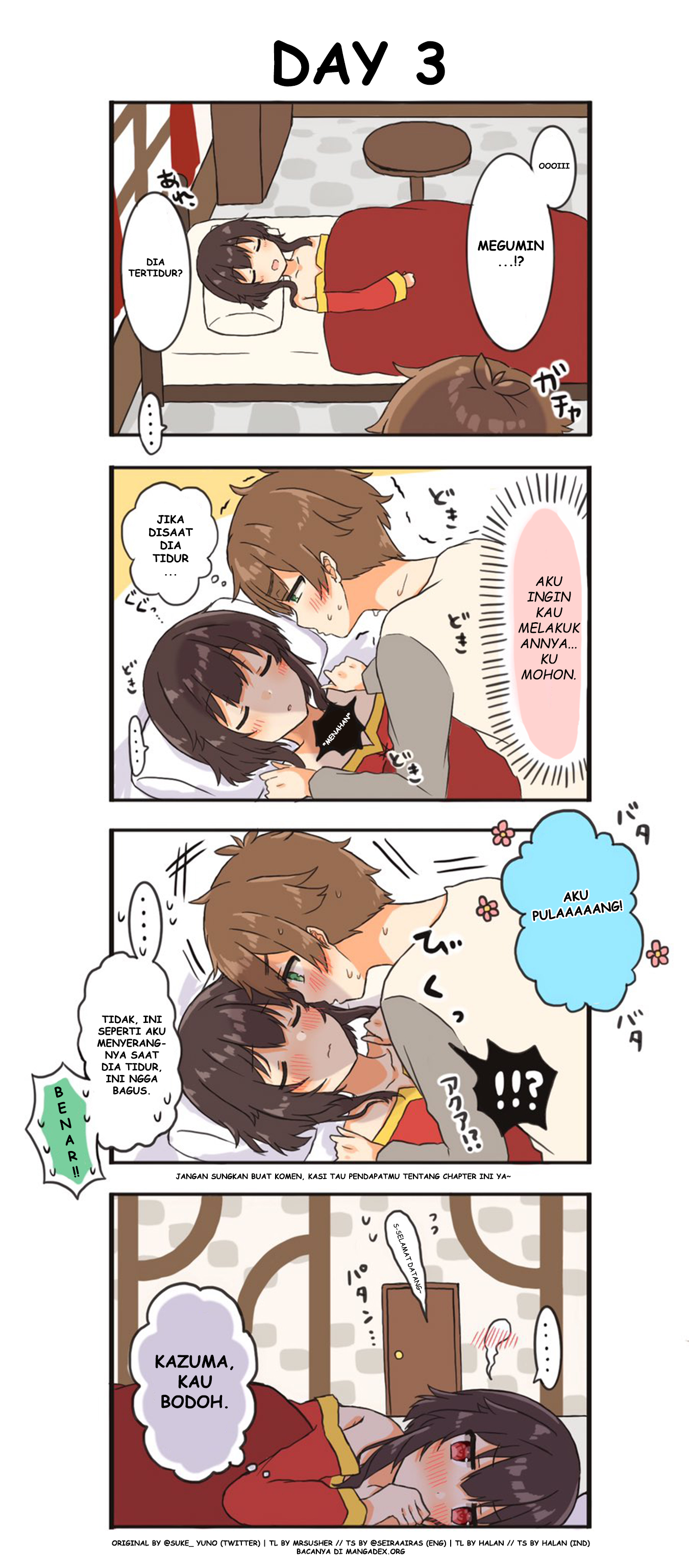 kono-subarashii-sekai-ni-shukufuku-wo-kazumegu-will-get-married-in-100-days - Chapter: 3